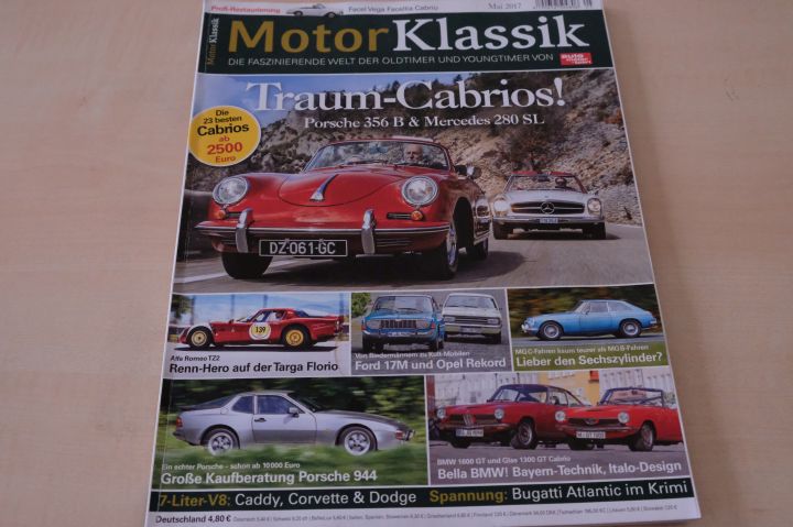 Deckblatt Motor Klassik (05/2017)